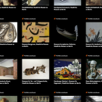 Screenshot mit digitalen Portfolios der Staatlichen Museen zu Berlin im Bildportal der bpk-Bildagentur