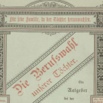 Titelblatt von "Die Berufswahl unserer Töchter" von 1885