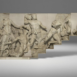 Ausschnitt aus dem Gigantenfries des Pergamonaltars