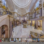 Startseite des 360° virtuellen Rundgangs durch das Bode-Museum